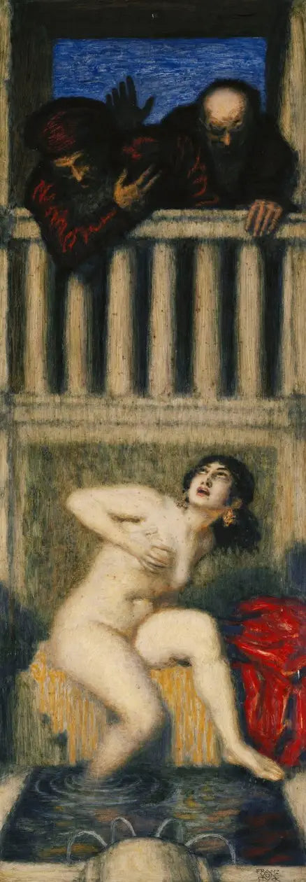 Suzanne and the two old men - Franz von stuck