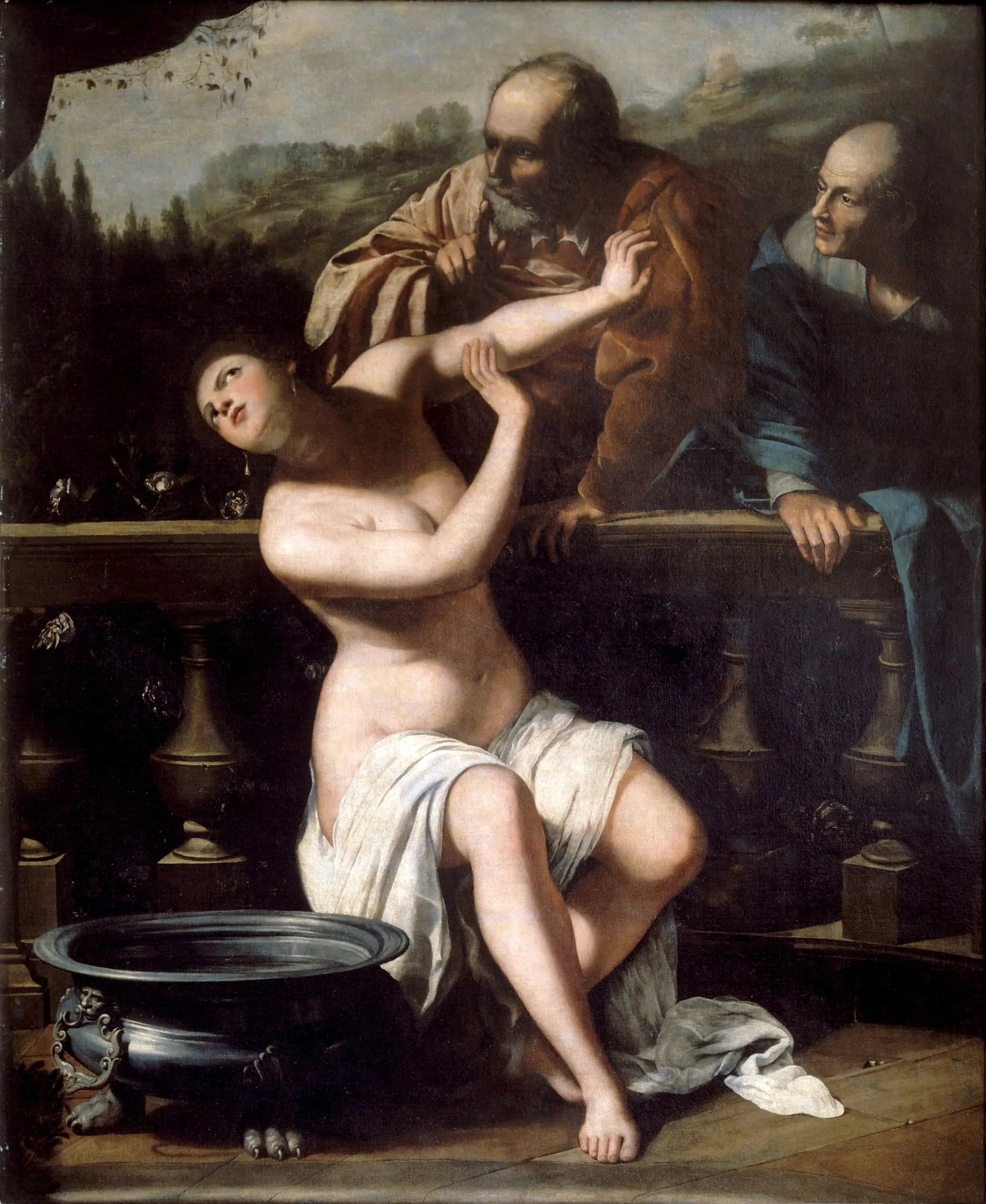 Suzanne et les Vieillards - Artemisia Gentileschi - Alpha Reproduction