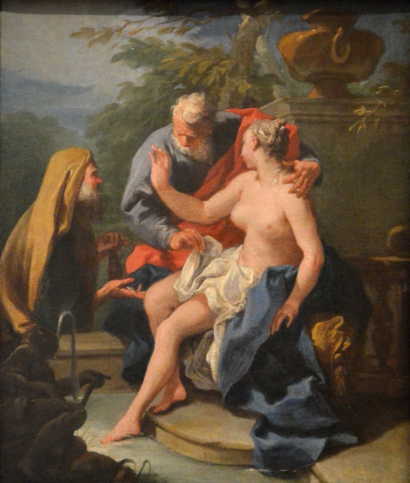 Suzanne et les vieillards - Giovanni Battista Pittoni