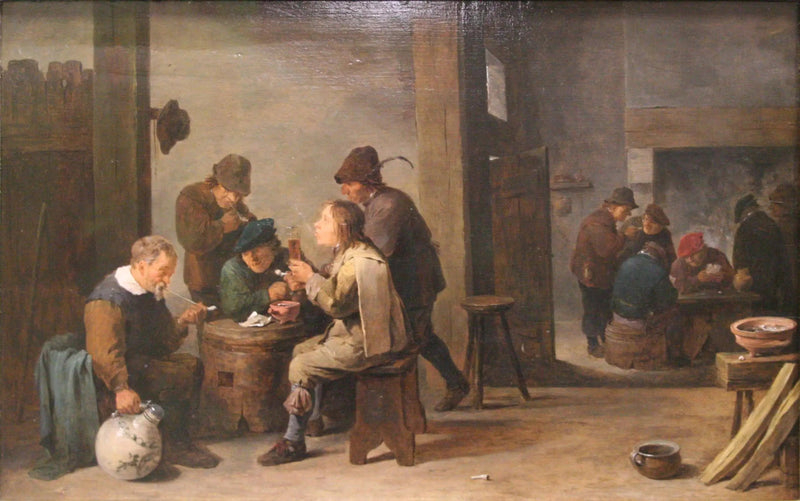 Tobacco Shop (The Sailors' Amusements) - David Teniers the Younger
