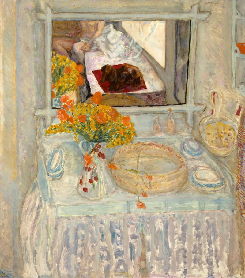 Dressing table with mirror - Pierre Bonnard