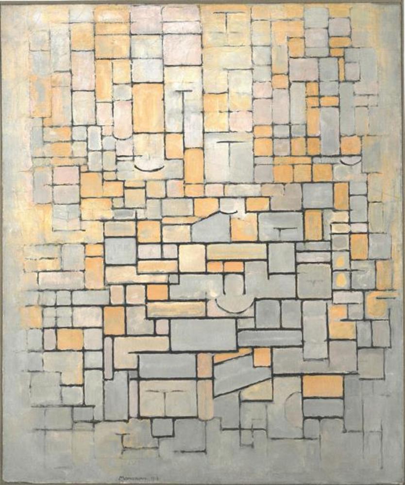 Reproduction du tableau « Tableau n°I - Piet Mondrian » par Alpha Reproduction en peinture à l’huile