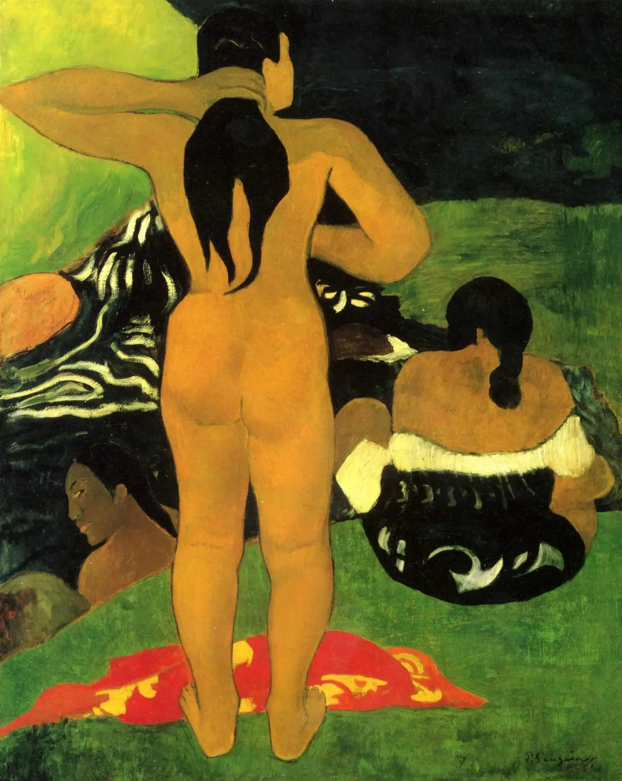 Tahitians on the Beach - Paul Gauguin