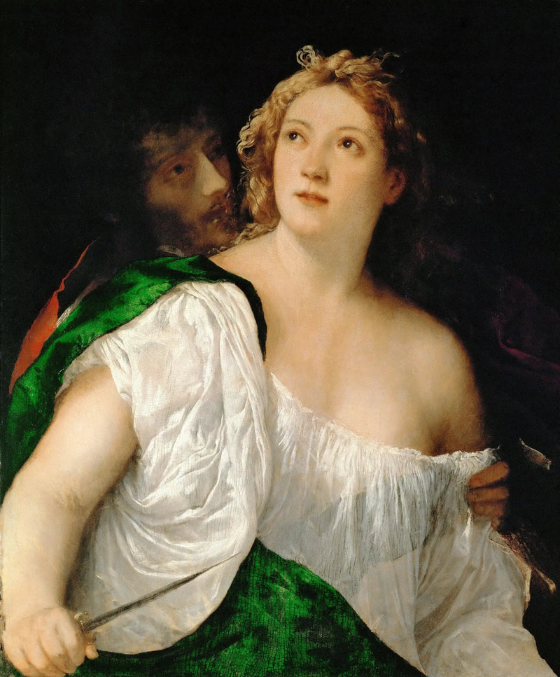 Tarquin and Lucretia - Titian