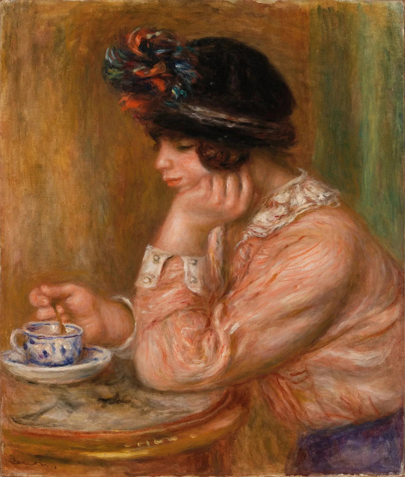 Chocolate Cup (The Chocolate Cup) - Pierre-Auguste Renoir