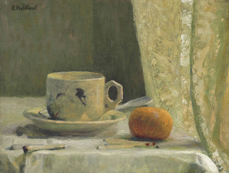 Cup and Mandarin - Édouard Vuillard