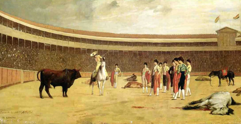 Bull and Picador - Jean-Léon Gérôme