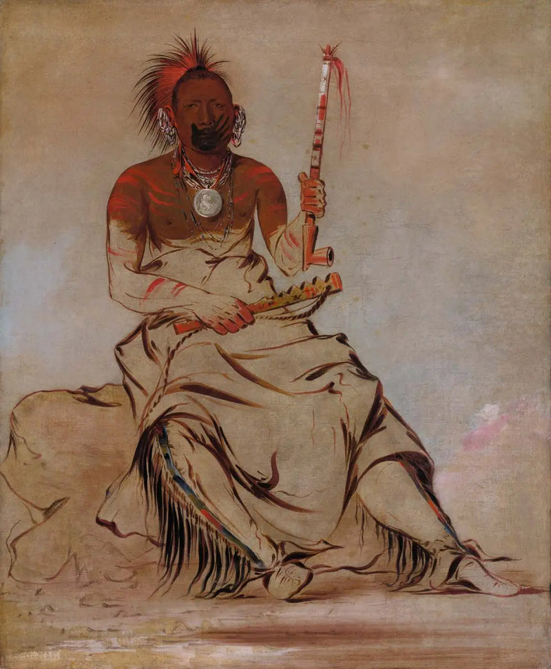 Te-ah'-ke-ra-lée-re-coo, The Cheyenne, a Pawnee republican - George Catlin