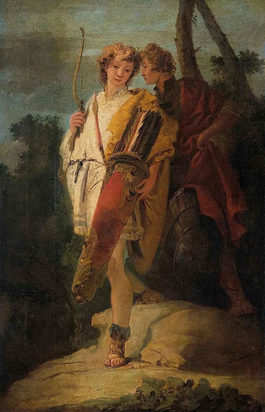 Télémaque et Mentor - Giovanni Battista Tiepolo