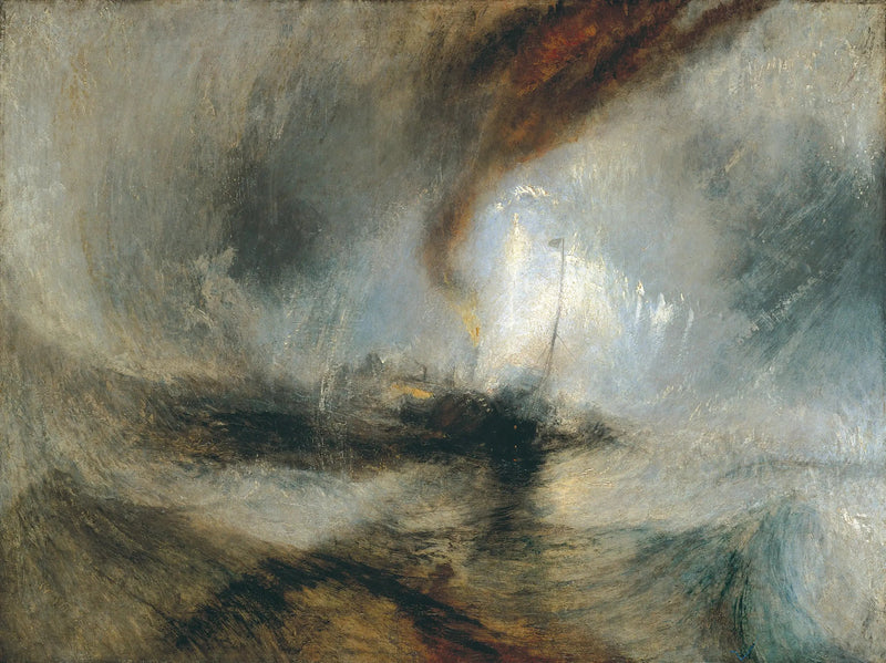 Snowstorm at Sea - J. M. W. Turner