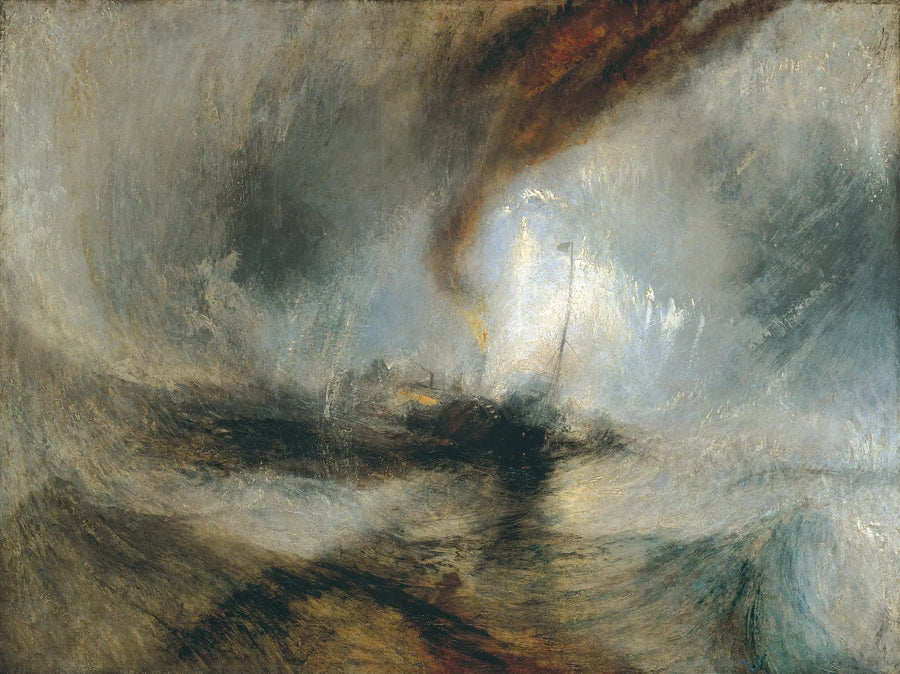Snowstorm at Sea - J. M. W. Turner