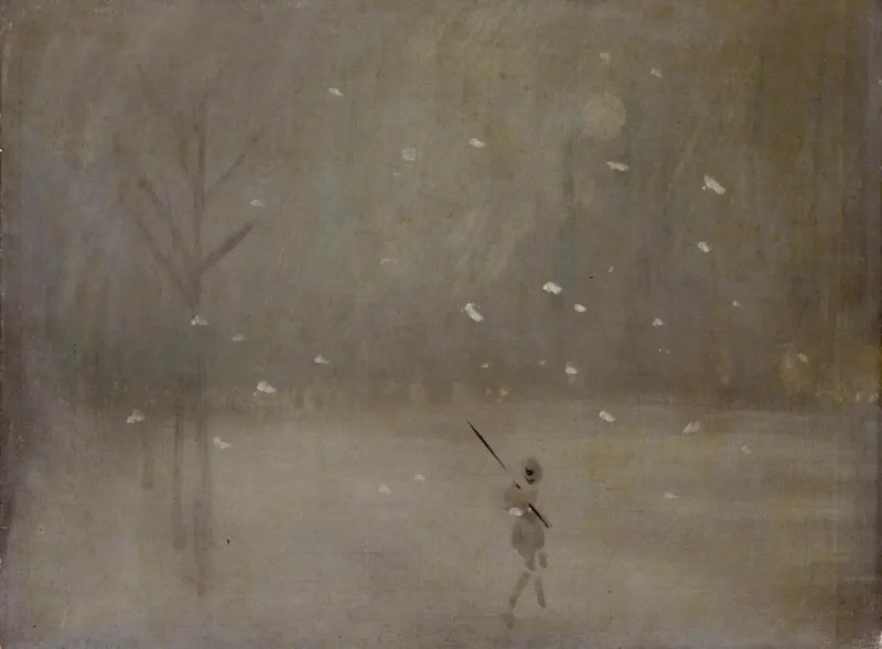 Snowstorm: Nocturne - James Abbott McNeill Whistler