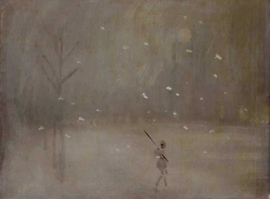 Snowstorm: Nocturne - James Abbott McNeill Whistler