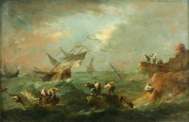 Storm at Sea - Francesco Guardi