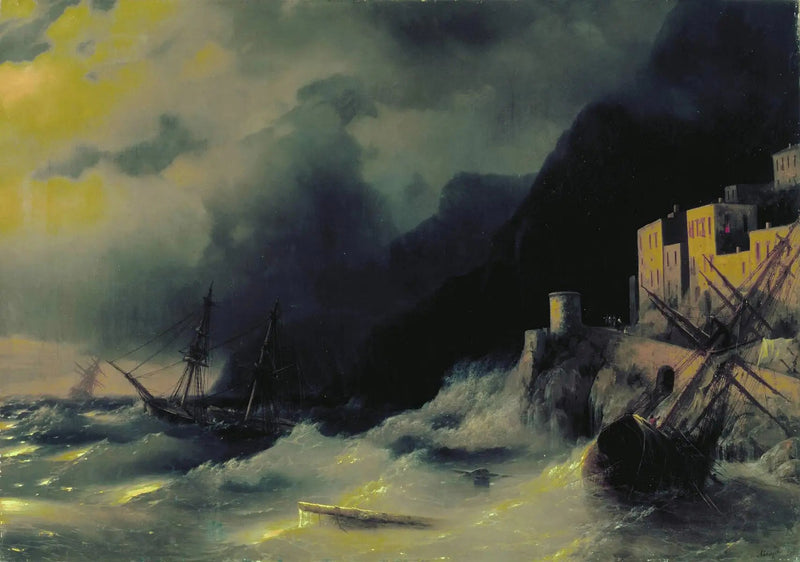Storm at Sea - Ivan Aïvazovski