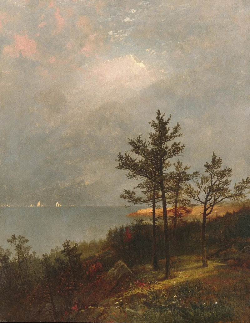 Imminent Storm over the Long Island Sound - John Frederick Kensett