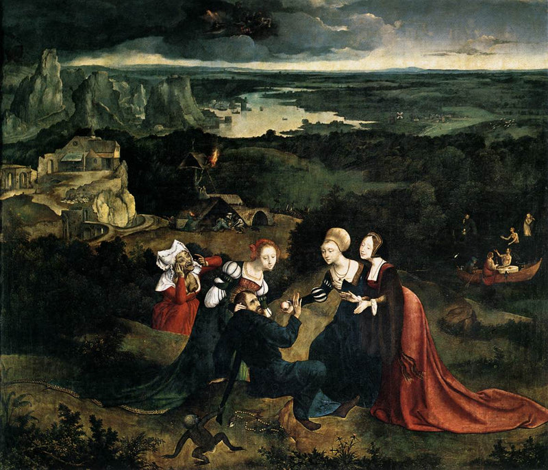 Temptation of Saint Anthony - Quentin Metsys