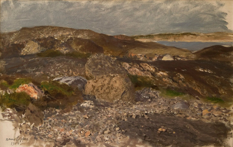 Rocky terrain - Bruno Liljefors
