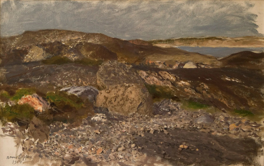 Rocky terrain - Bruno Liljefors