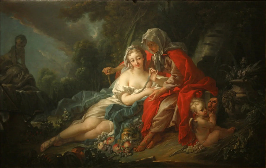 Earth: Vertumnus and Pomona - François Boucher