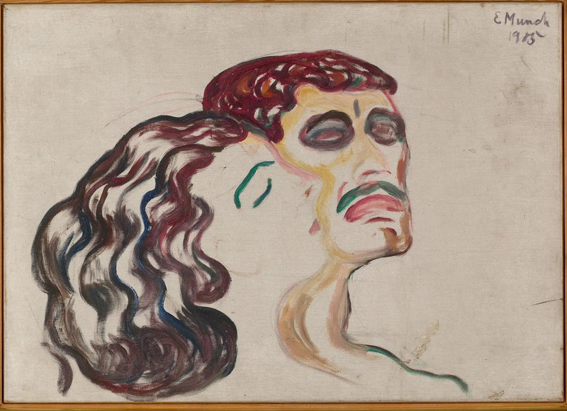 Head Against Head - Edvard Munch