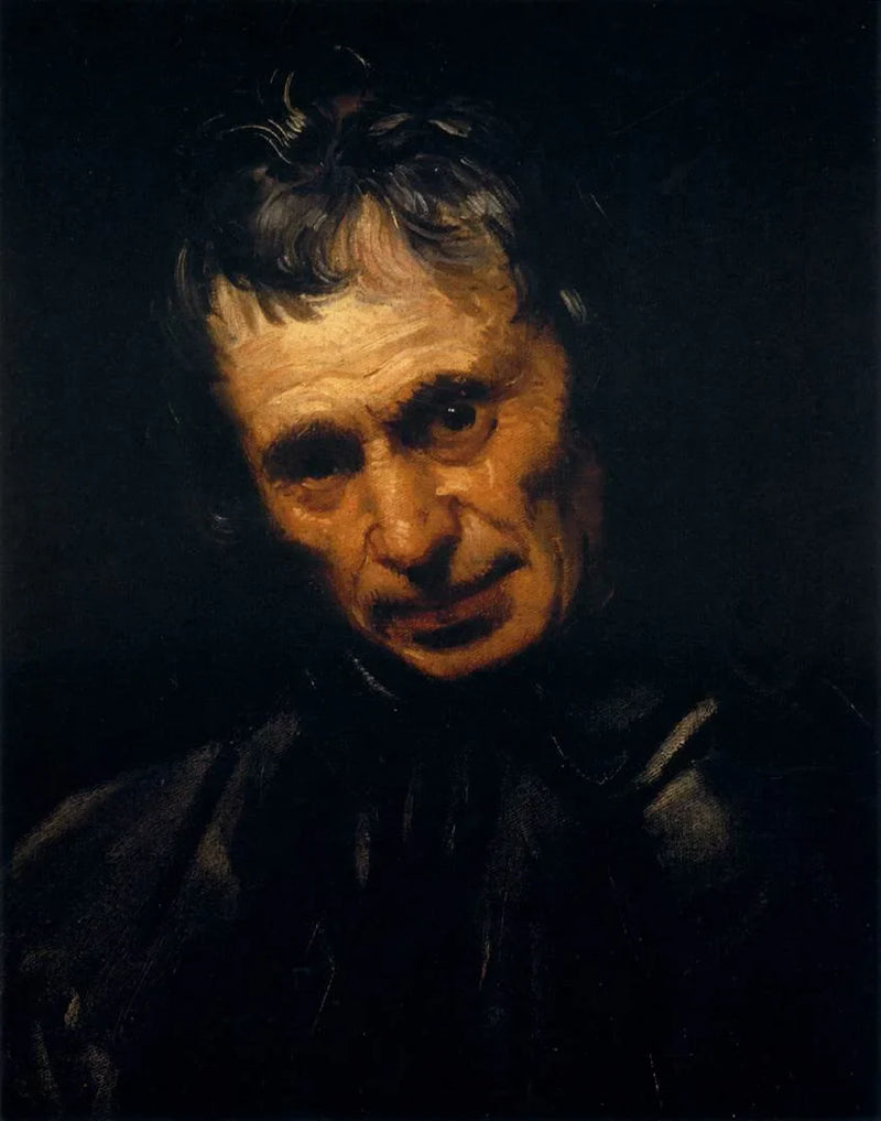 Head of a Man - Annibale Carracci