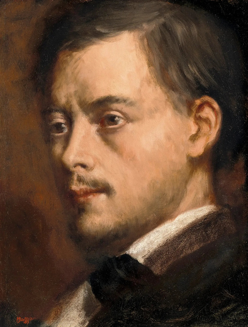 Head of a Man - Edgar Degas