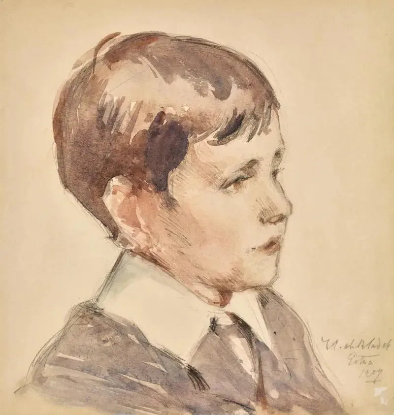 Head of a Boy - Francis Cadell