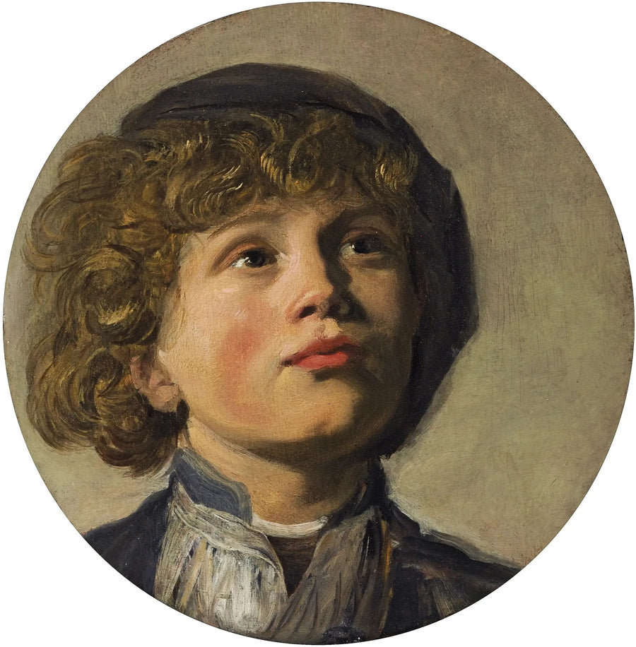 Head of a Boy Wearing a Beret - Frans Hals