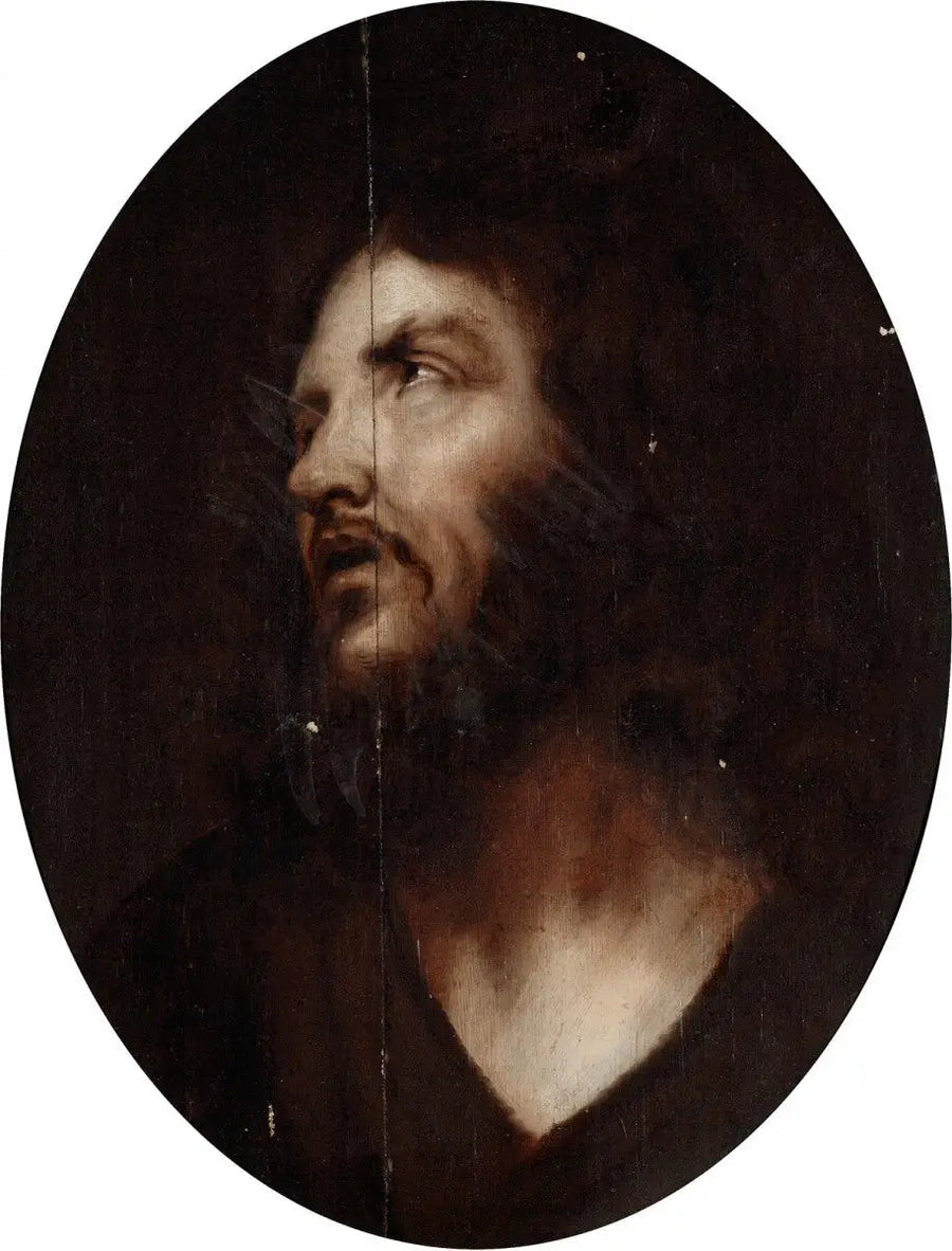 Head of a Saint - Antoine van Dyck