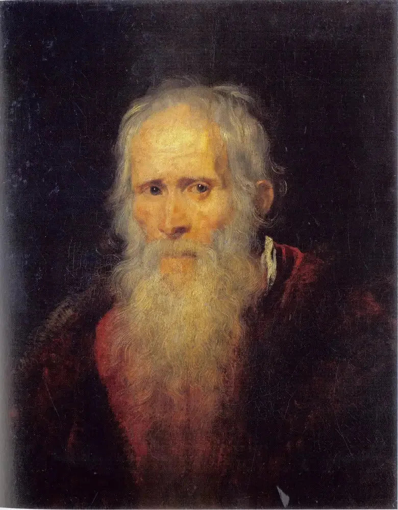 Head of an Old Man - Antoine van Dyck