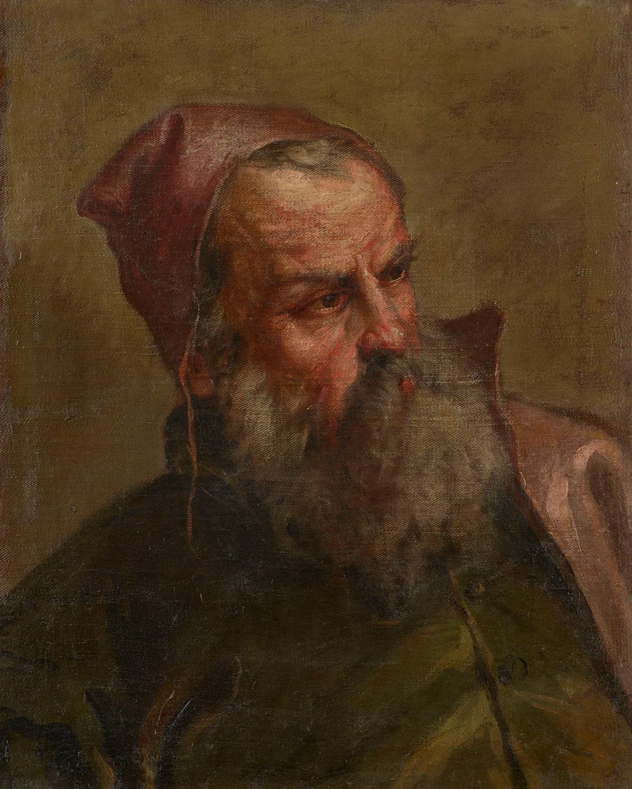 Head of an Old Man (a Publican?) - Sebastiano Ricci