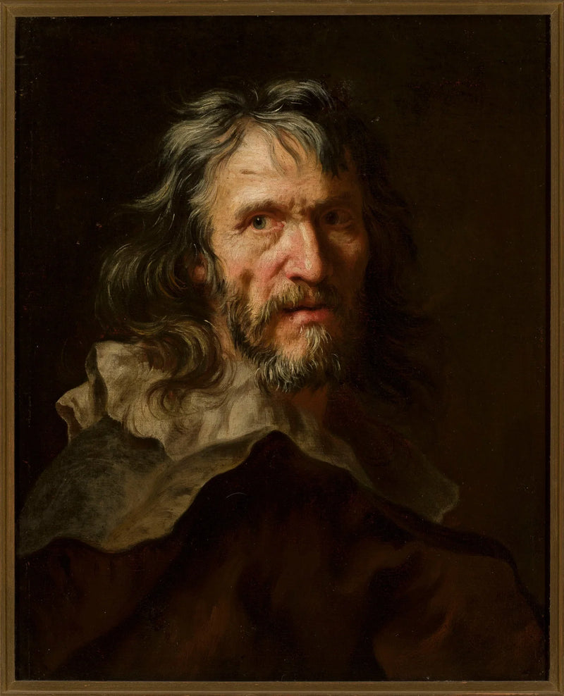 Head of an Old Man. - Jean-Baptiste Jouvenet
