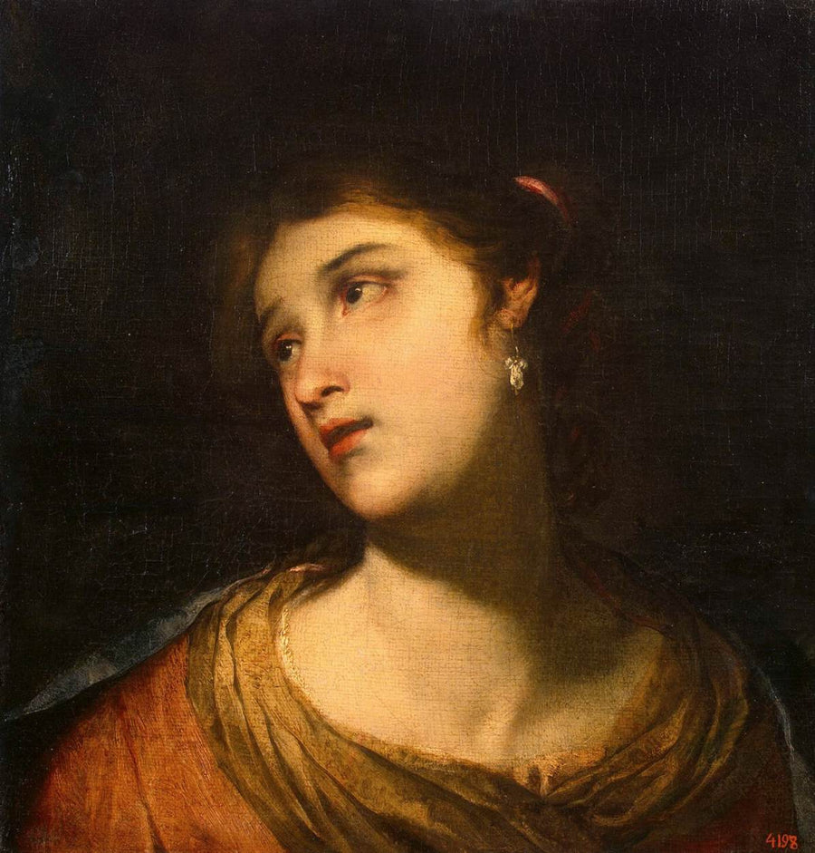 Head of a Woman - Juan de Valdés Leal
