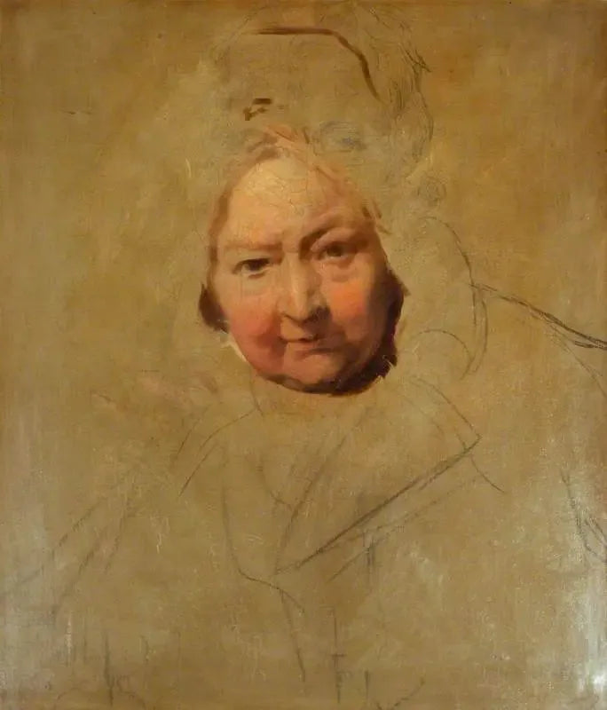 Head of an Old Lady - Thomas Lawrence
