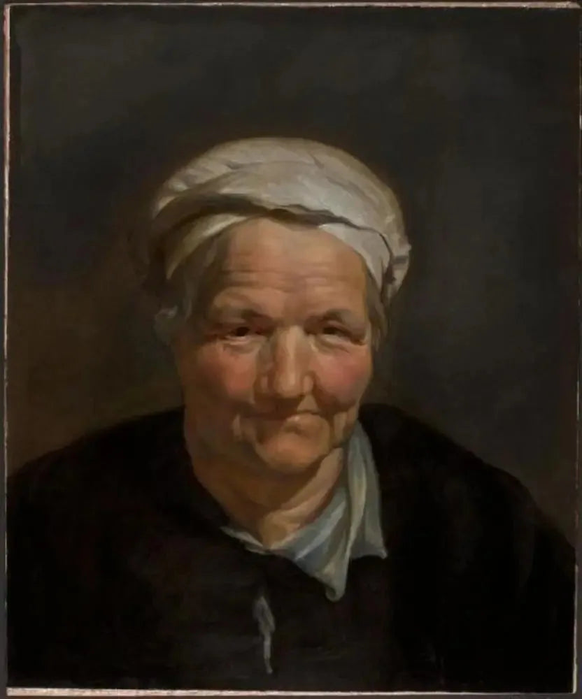 Head of an Old Woman - Peter Paul Rubens