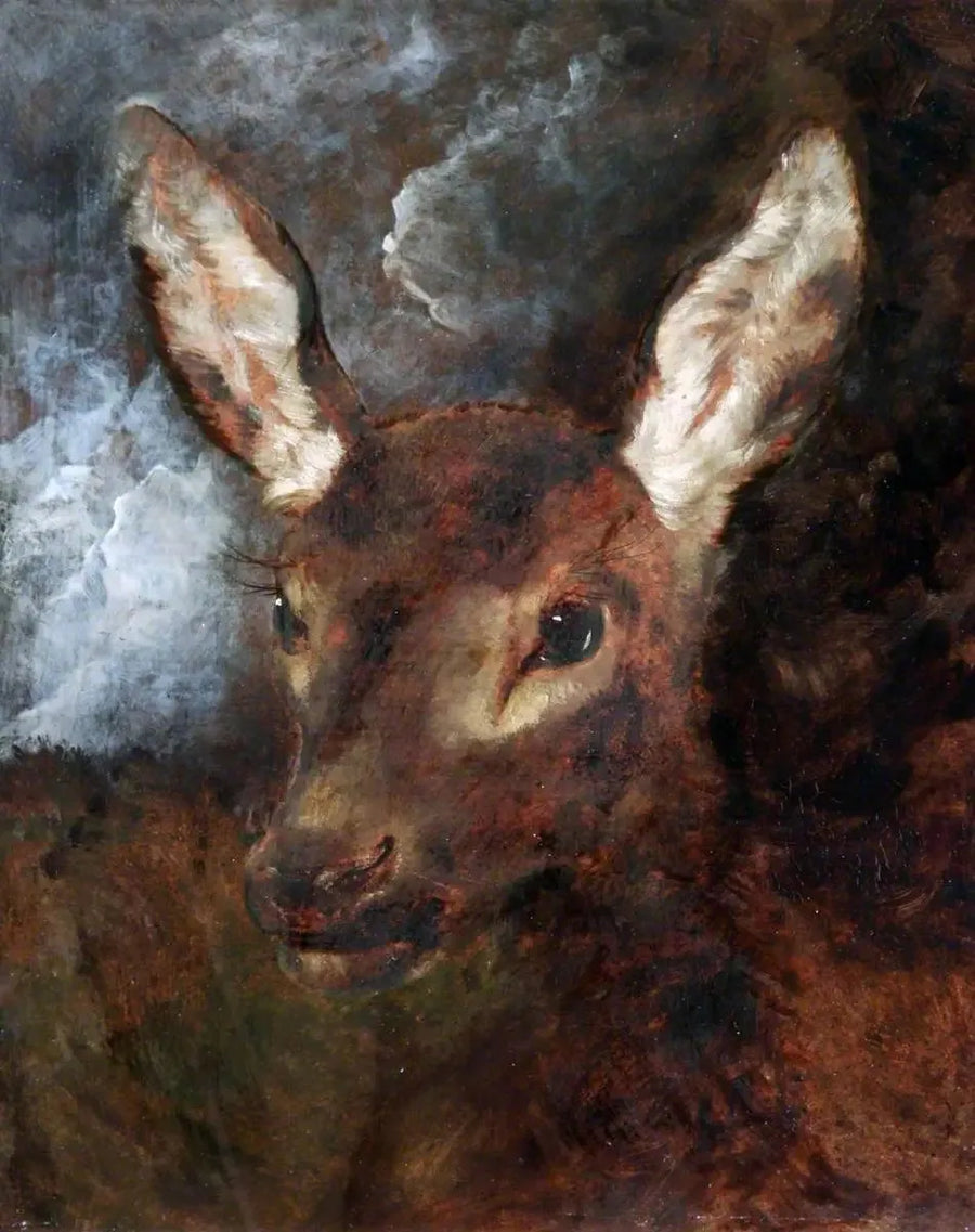 Stag Head - Edwin Henry Landseer