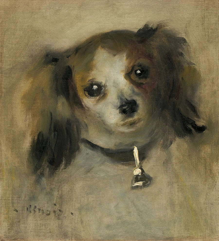 Dog Head - Pierre-Auguste Renoir