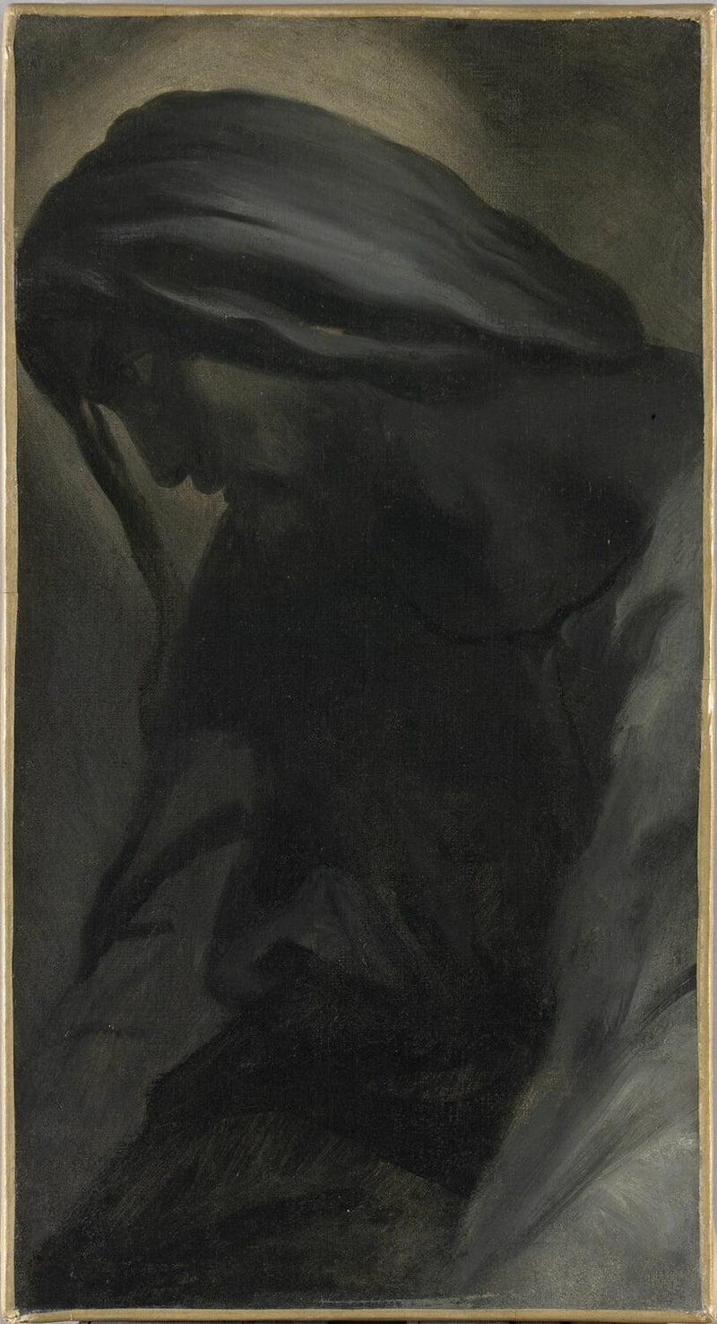 Head of Christ - Théodore Chassériau