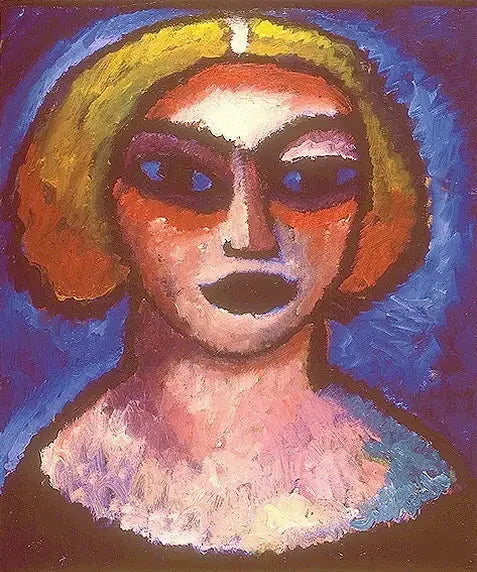 Woman's Head - Alexej von Jawlensky