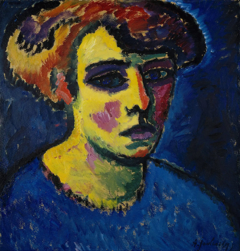 Woman's Head - Alexej von Jawlensky