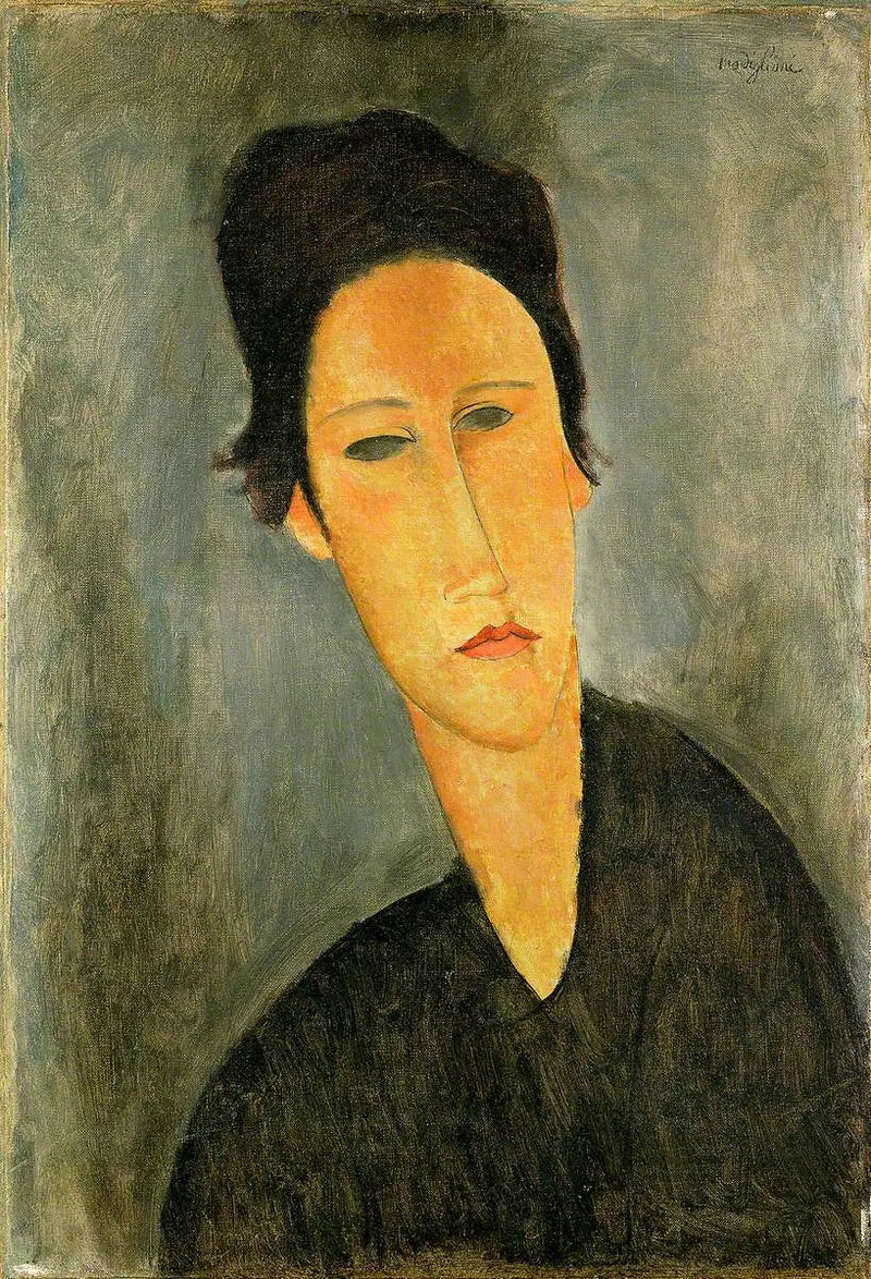 Head of Woman (Anna Zborowska) - Amedeo Modigliani