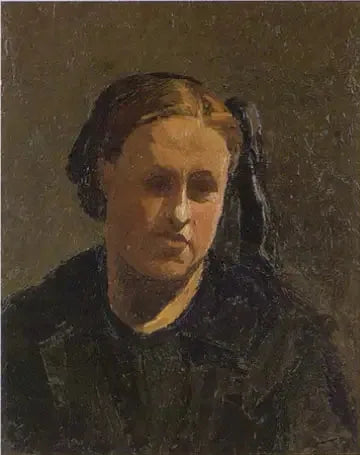 Head of a Woman - Claude Monet