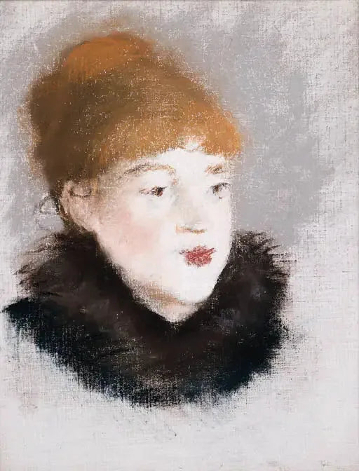 Head of a Woman - Édouard Manet