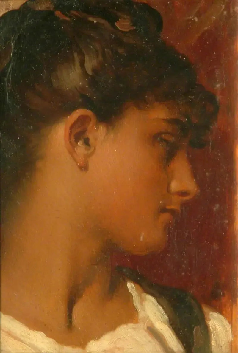 Woman's Head - Frederic Leighton