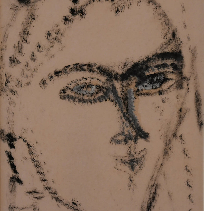Head of Woman. Kiki? - Amedeo Modigliani