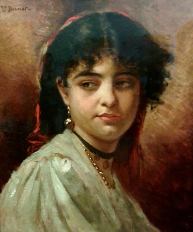 Woman's Head - Léon Bonnat