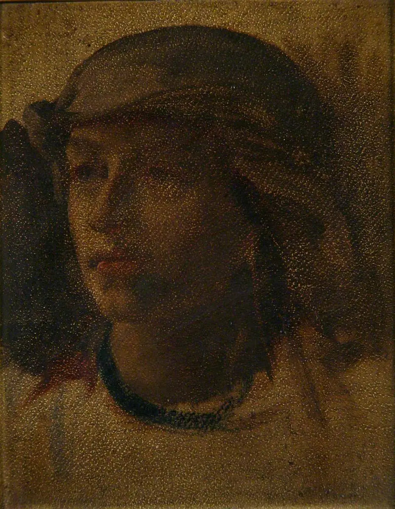 Girl Head - Frederic Leighton