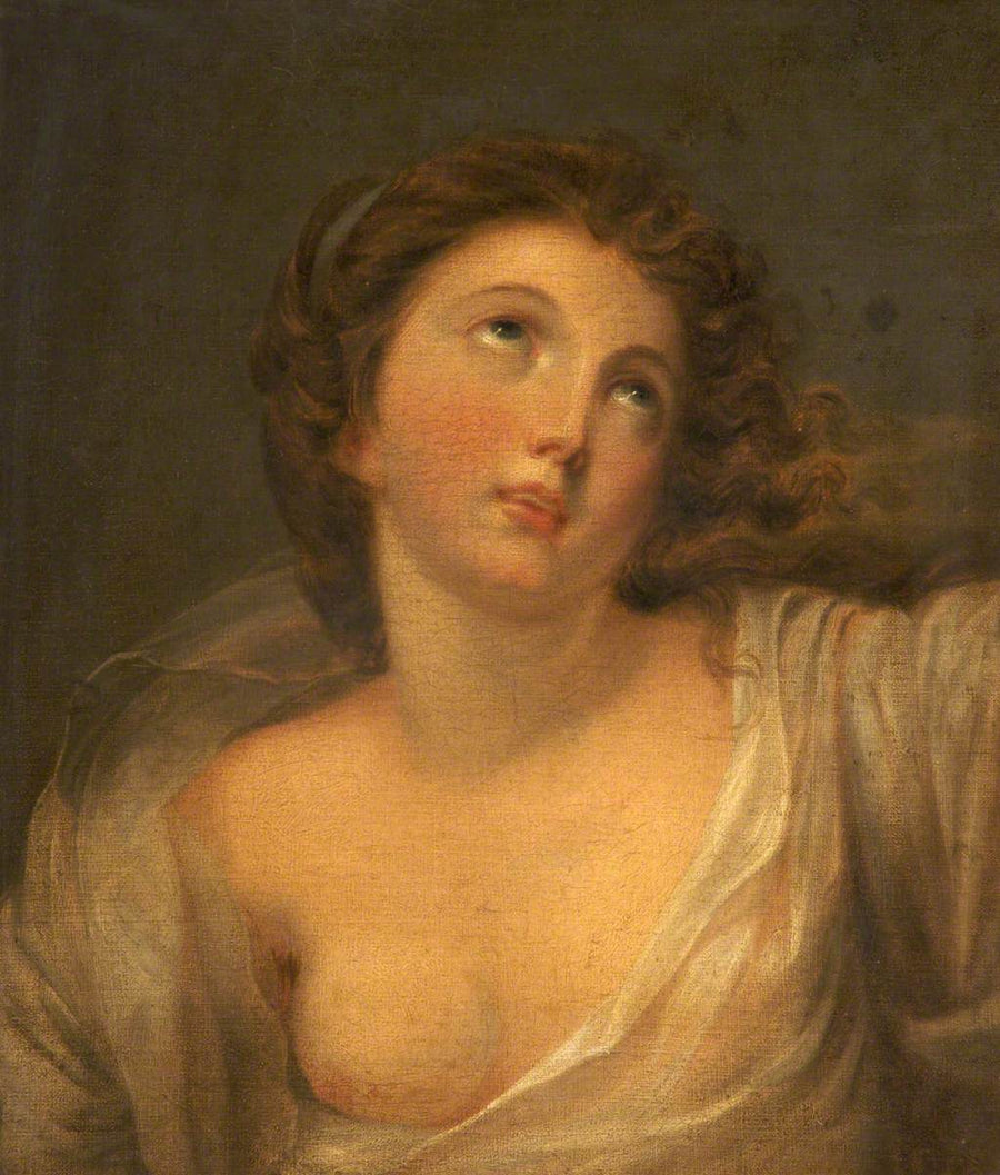 Girl's Head - Jean-Baptiste Greuze
