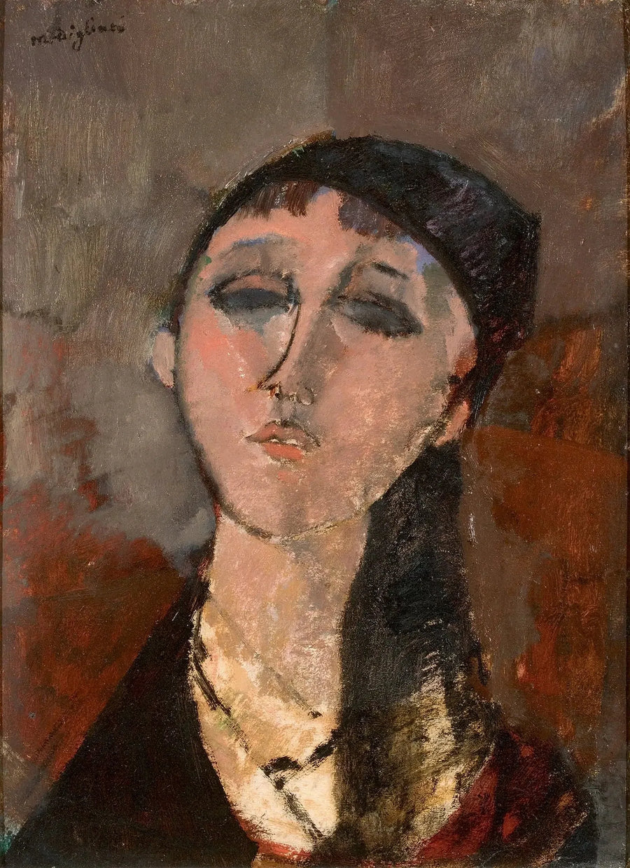 Head of Girl (Louise) - Amedeo Modigliani